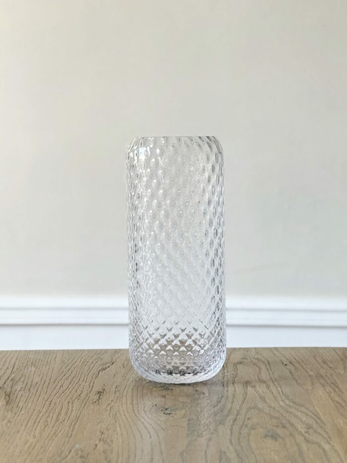 Vase Verre Texturé